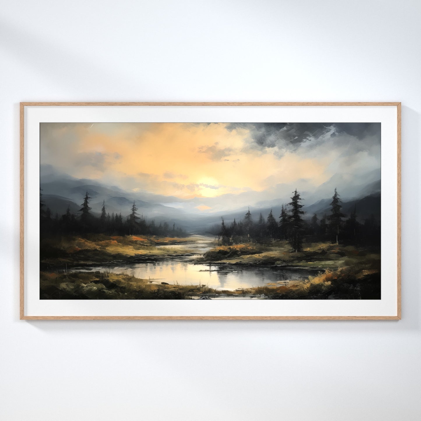 Landscape TV Art Bundle of 12 Beautiful Pieces | Digital Art for Frame TV
